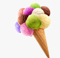 Roma Gelato Renkli Külah Dondurma